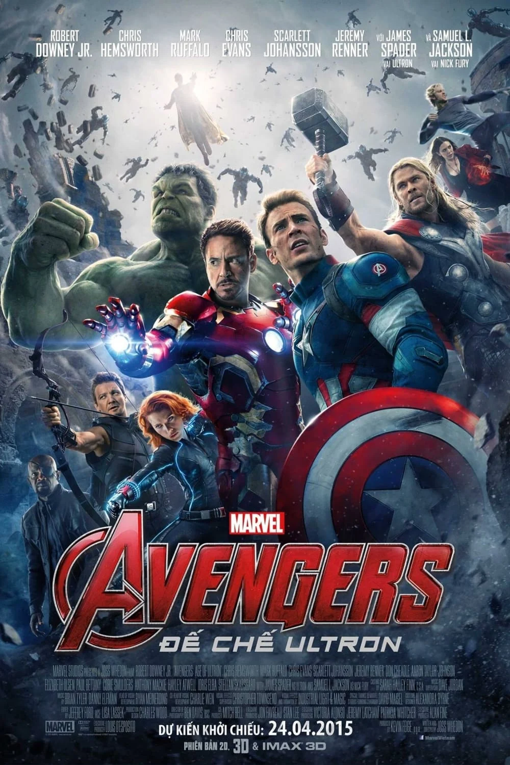 Xem phim Avengers: Đế Chế Ultron - Full HD Vietsub