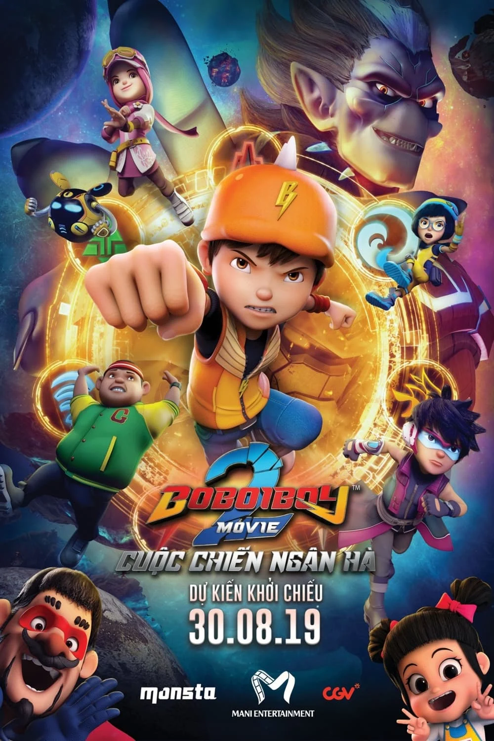 Xem phim Boboiboy 2: Cuộc Chiến Ngân Hà - Full HD Vietsub