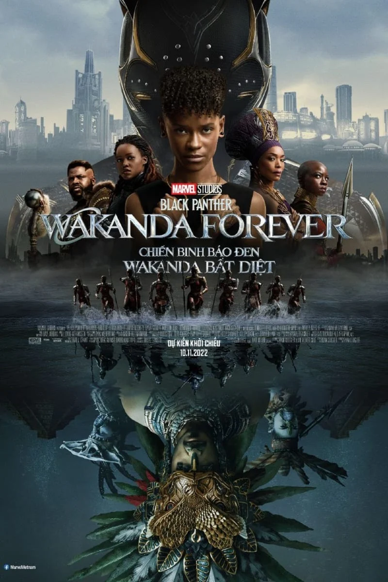 Xem phim Chiến Binh Báo Đen: Wakanda Bất Diệt - Full HD Vietsub
