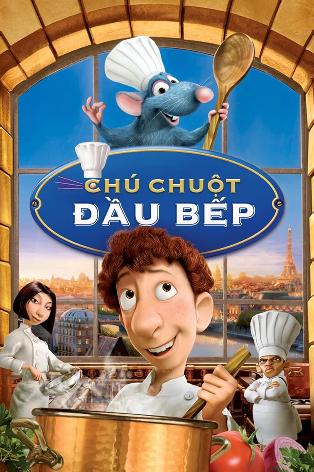 Xem phim Chú Chuột Đầu Bếp - Full HD Vietsub