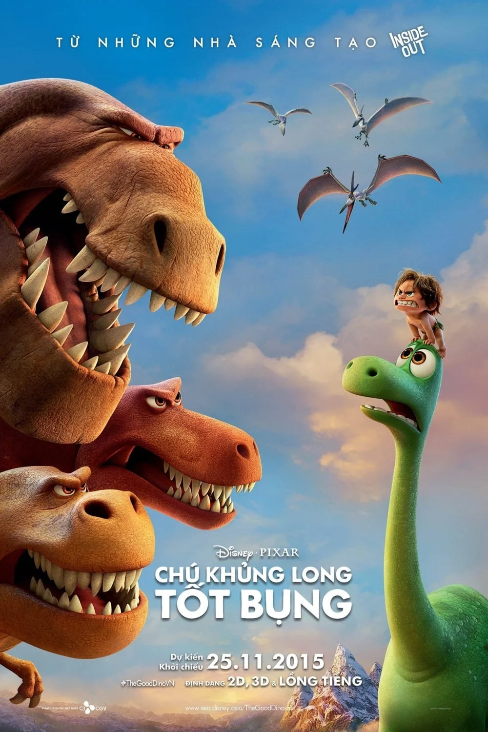Xem phim Chú Khủng Long Tốt Bụng - Full HD Vietsub