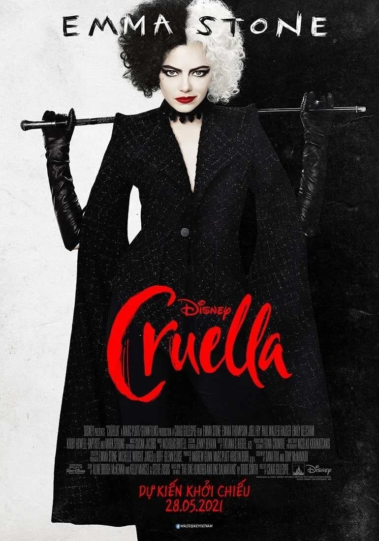 Xem phim Cruella: 101 Chú Chó Đốm - Full HD Vietsub