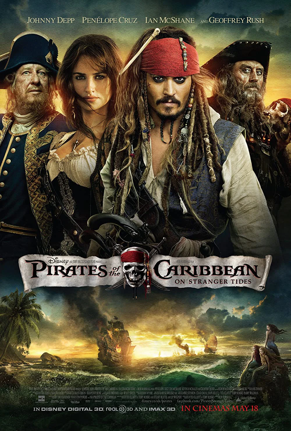 Xem phim Cướp Biển Vùng Caribbe (Phần 4): Suối Nguồn Tươi Trẻ - Full HD Vietsub