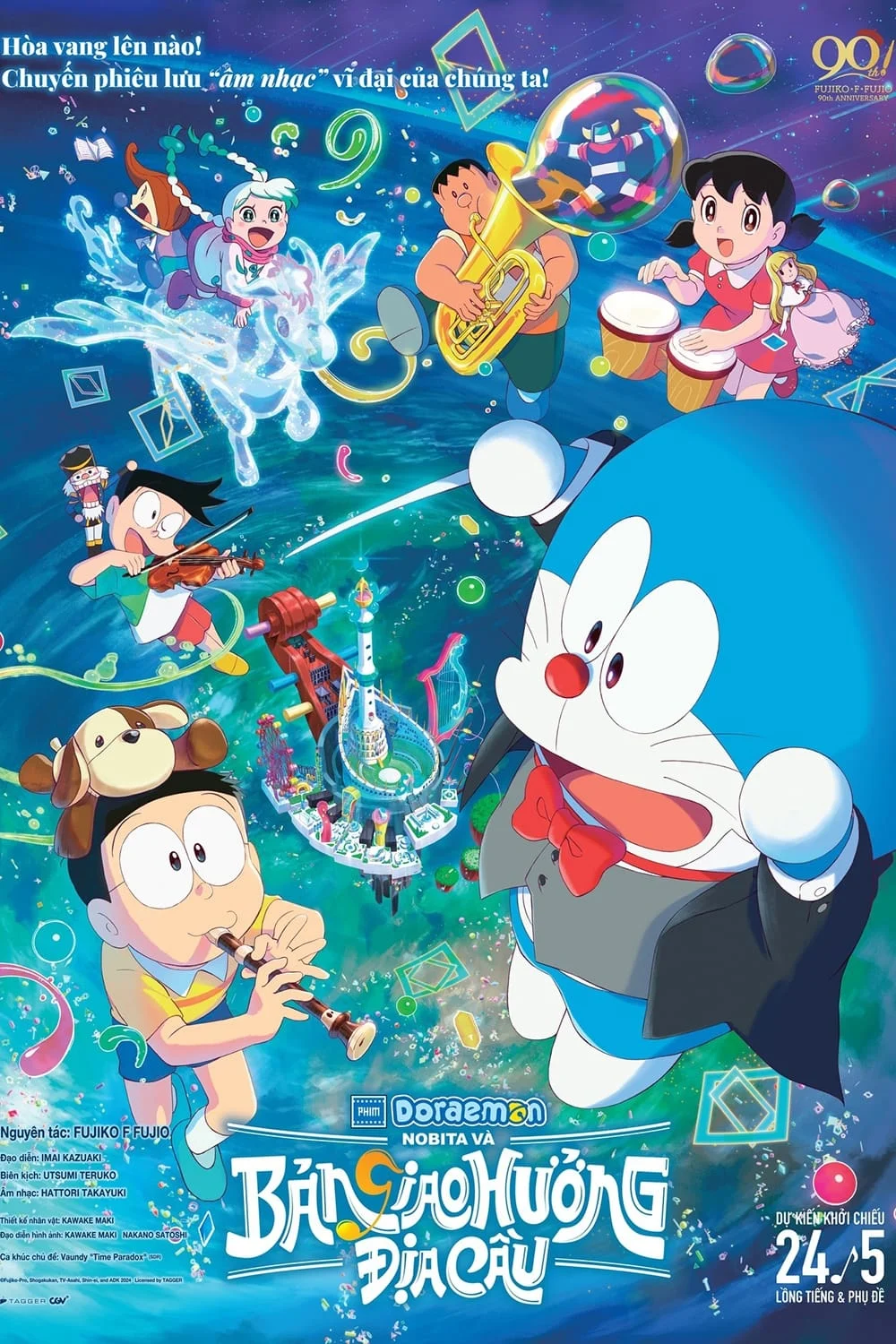 Xem phim Doraemon: Nobita và Bản Giao Hưởng Địa Cầu - Full HD Vietsub