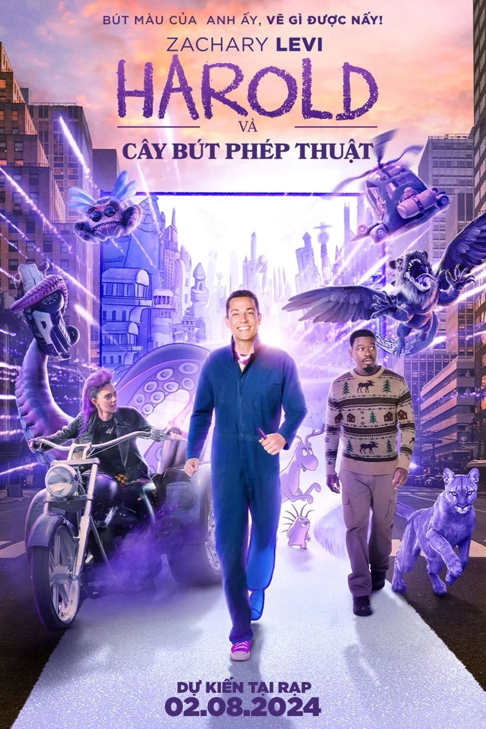 Xem phim Harold và Cây Bút Phép Thuật - Full HD Vietsub