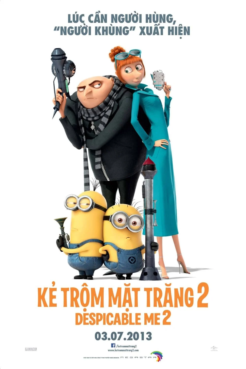 Xem phim Kẻ Trộm Mặt Trăng 2 - Full HD Vietsub