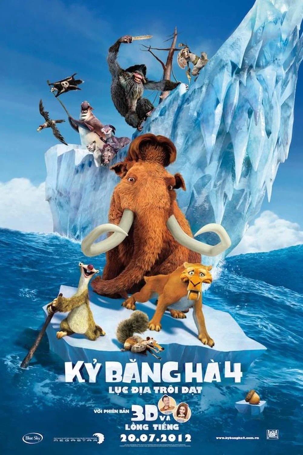 Xem phim Kỷ Băng Hà: Lục Địa Trôi Dạt - Full HD Vietsub