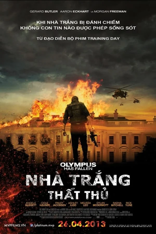 Xem phim Nhà Trắng Thất Thủ - Full HD Vietsub