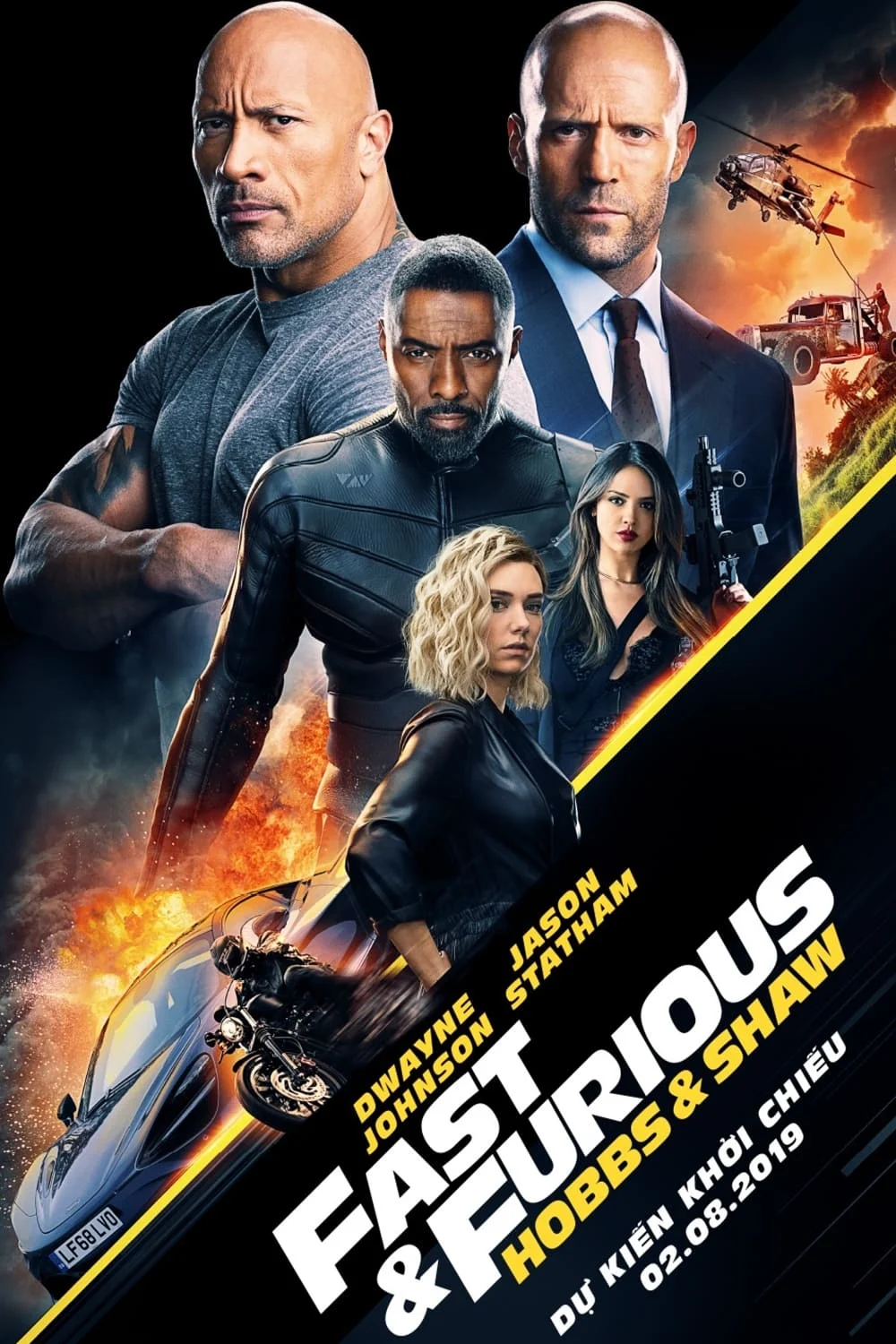 Xem phim Quá Nhanh Quá Nguy Hiểm: Hobbs & Shaw - Full HD Vietsub