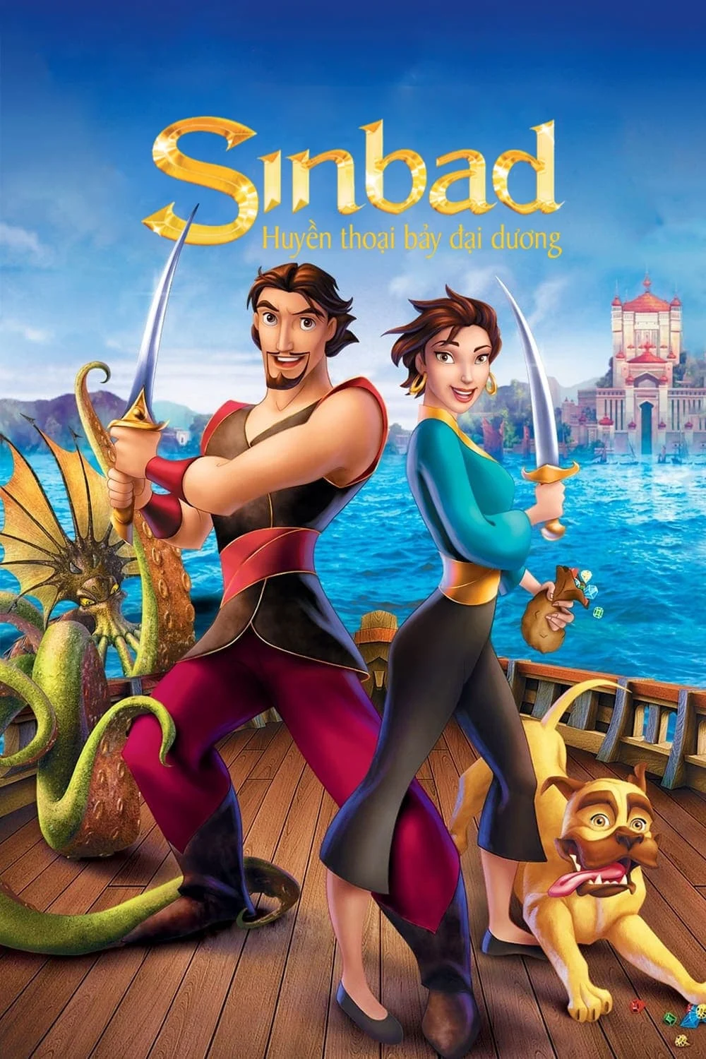 Xem phim Sinbad: Huyền Thoại Bảy Đại Dương - Full HD Vietsub