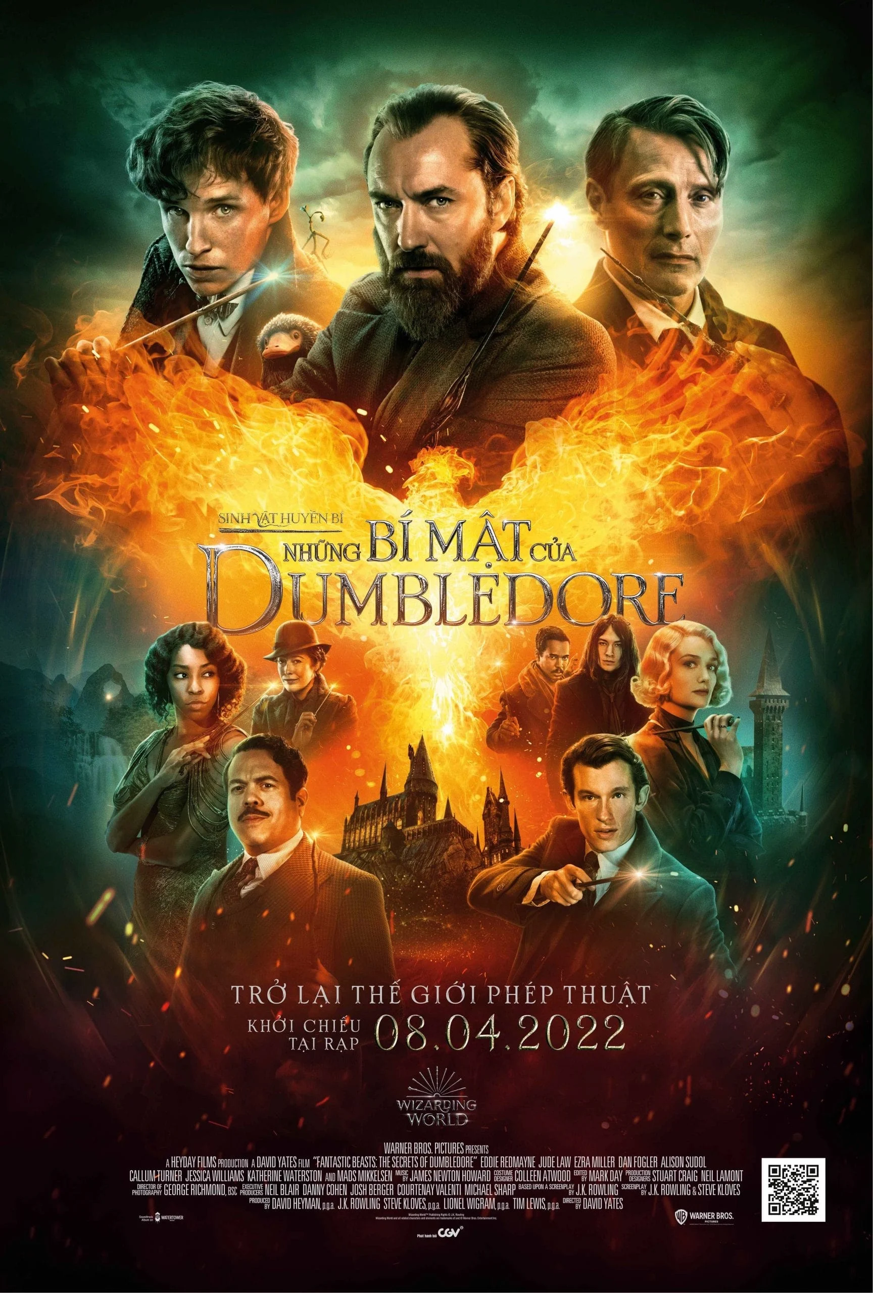 Xem phim Sinh Vật Huyền Bí: Những Bí Mật của Dumbledore - Full HD Vietsub
