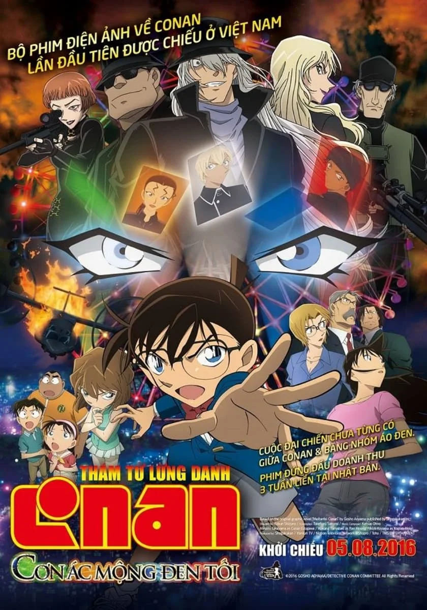 Xem phim Thám Tử Lừng Danh Conan 20: Cơn Ác Mộng Đen Tối - Full HD Vietsub