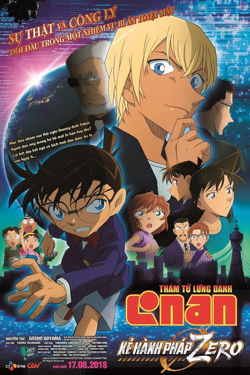 Xem phim Thám Tử Lừng Danh Conan 22: Kẻ Hành Pháp Zero - Full HD Vietsub