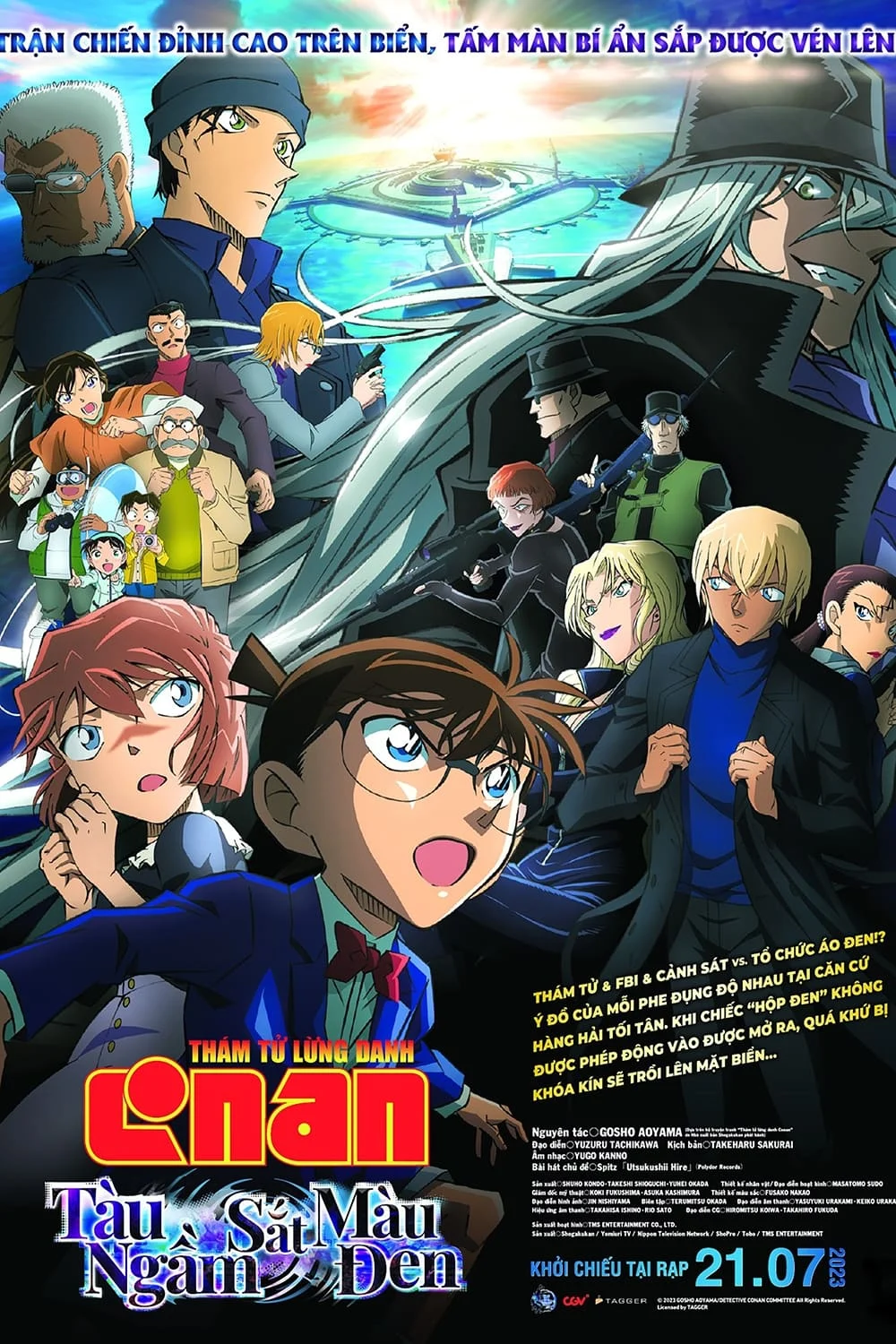 Xem phim Thám Tử Lừng Danh Conan 26: Tàu Ngầm Sắt Màu Đen - Full HD Vietsub