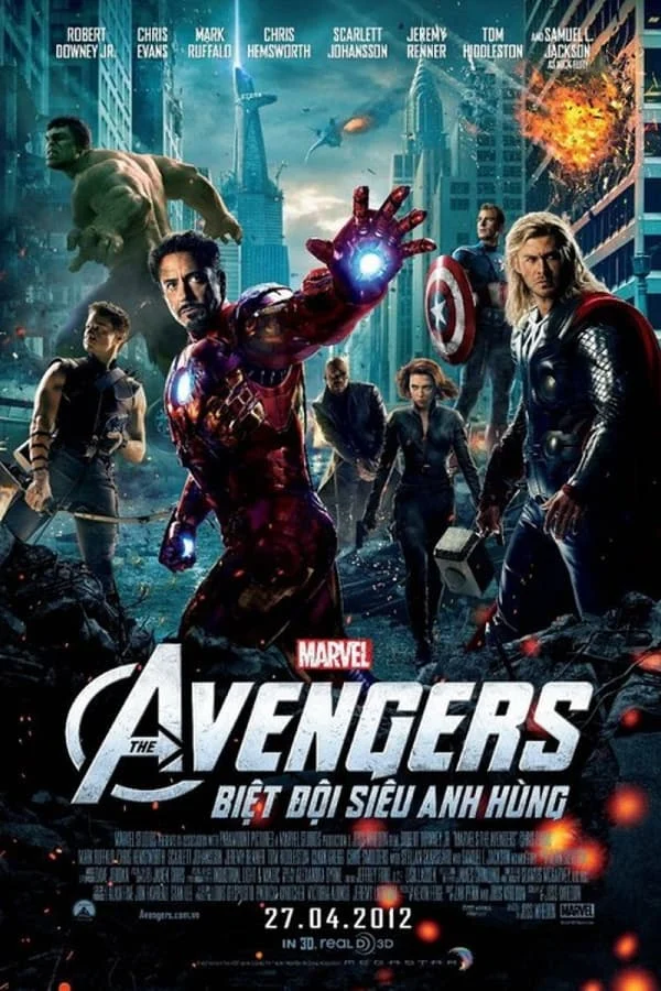 Xem phim The Avengers: Biệt Đội Siêu Anh Hùng - Full HD Vietsub