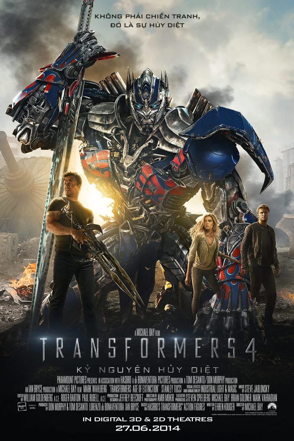 Xem phim Transformers: Kỷ Nguyên Hủy Diệt - Full HD Vietsub