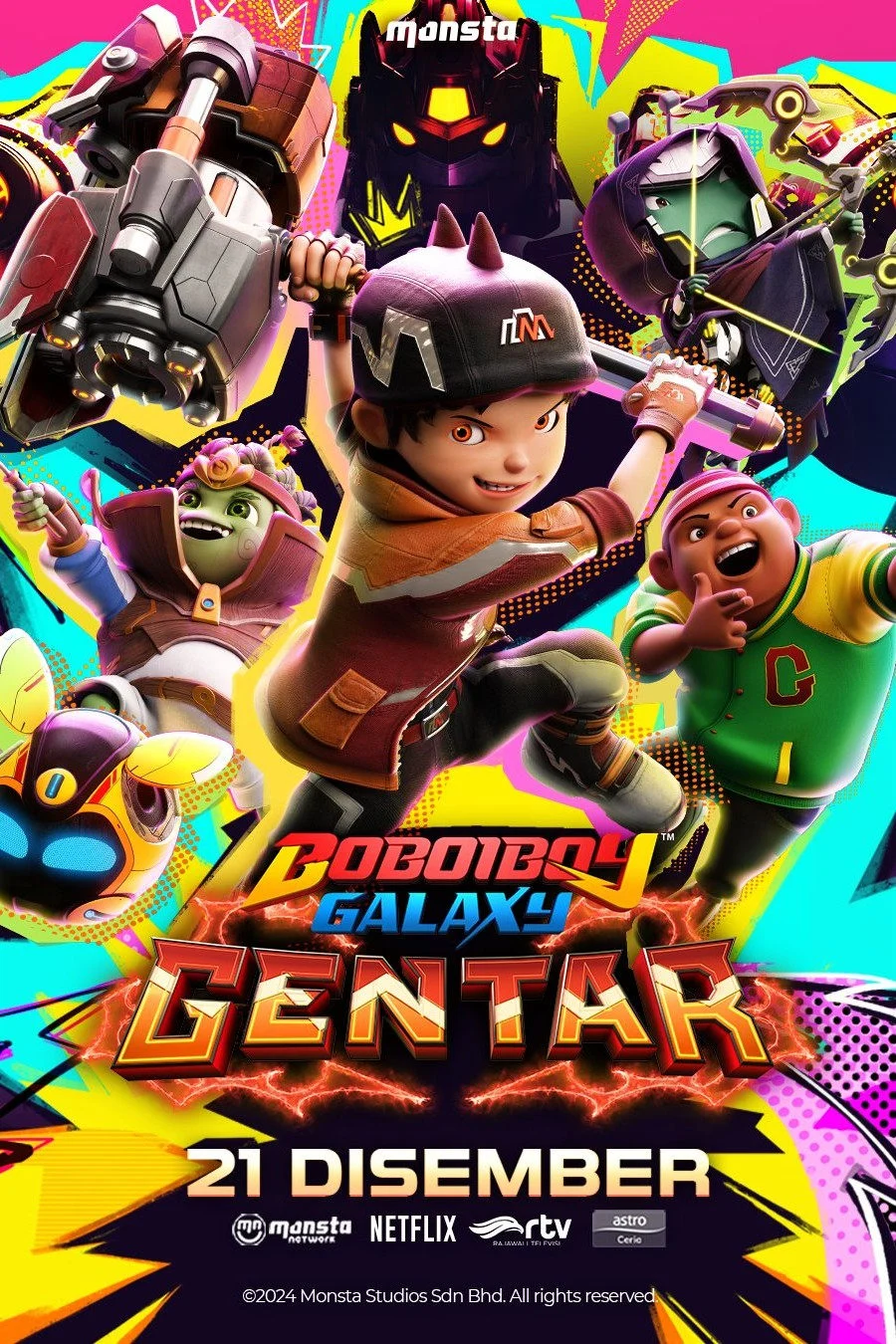 Xem phim BoBoiBoy Galaxy: Gentar - Full HD Vietsub