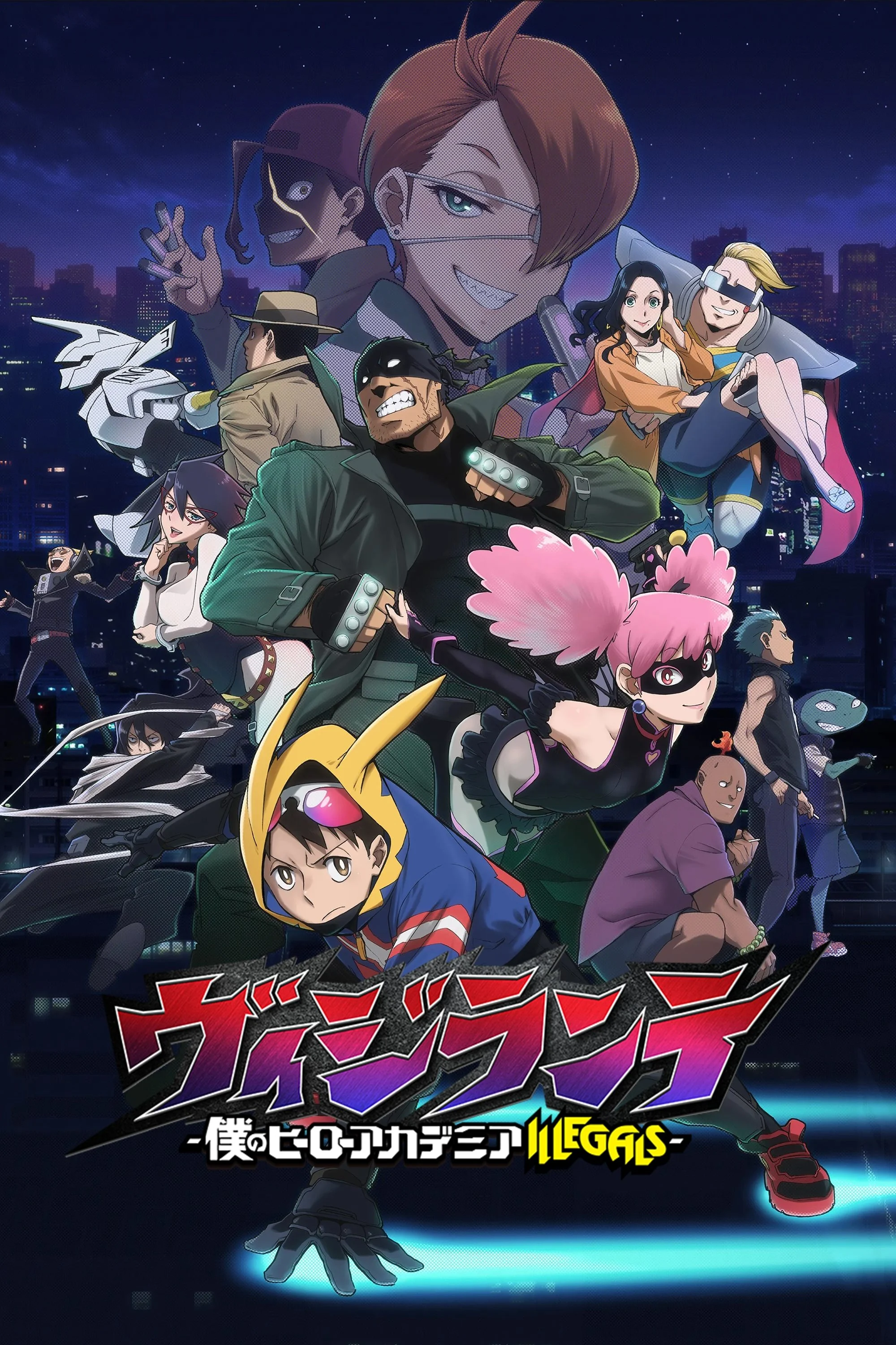 Xem phim Học Viện Anh Hùng: Vigilantes - Full HD Vietsub