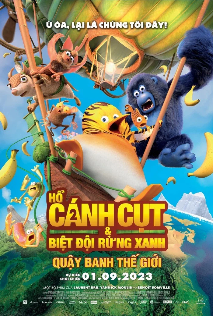 Xem phim Hổ Cánh Cụt Và Biệt Đội Rừng Xanh 2: Quậy Banh Thế Giới - Full HD Vietsub
