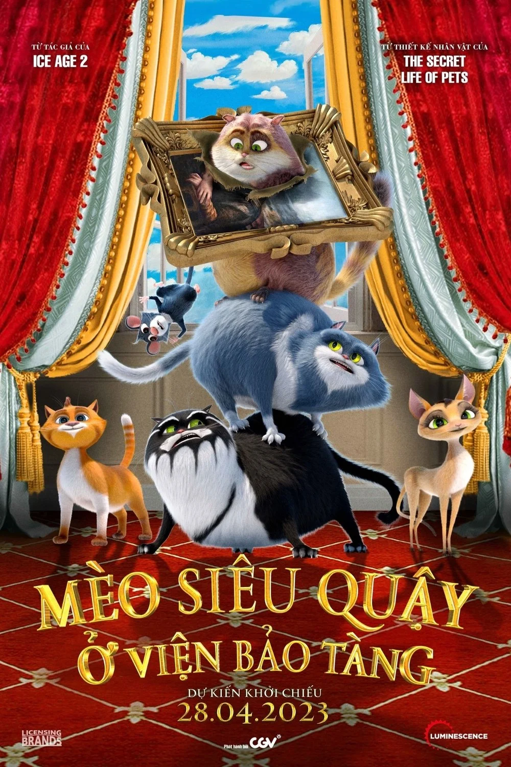 Xem phim Mèo Siêu Quậy Ở Viện Bảo Tàng - Full HD Vietsub
