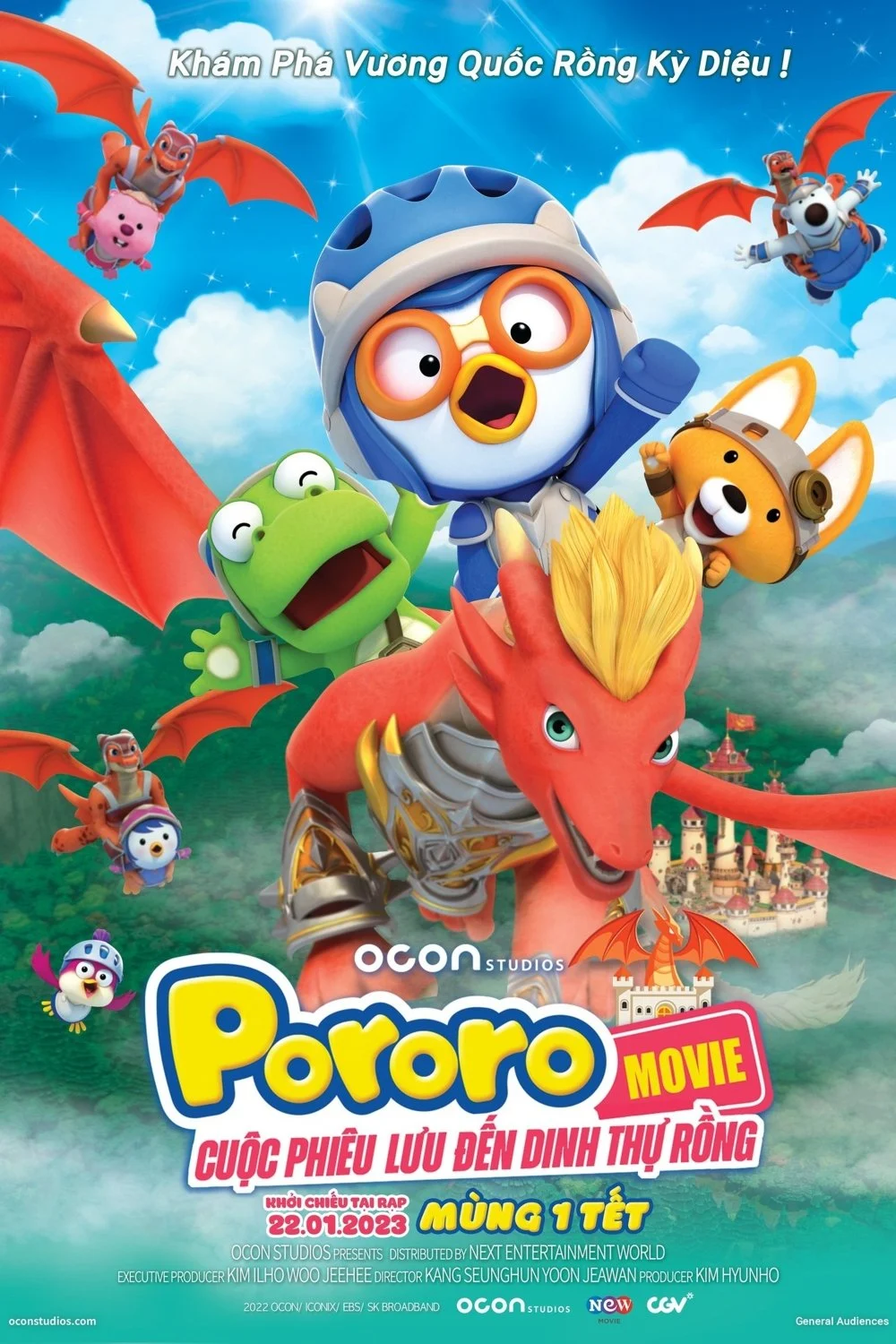 Xem phim Pororo: Cuộc Phiêu Lưu Đến Dinh Thự Rồng - Full HD Vietsub