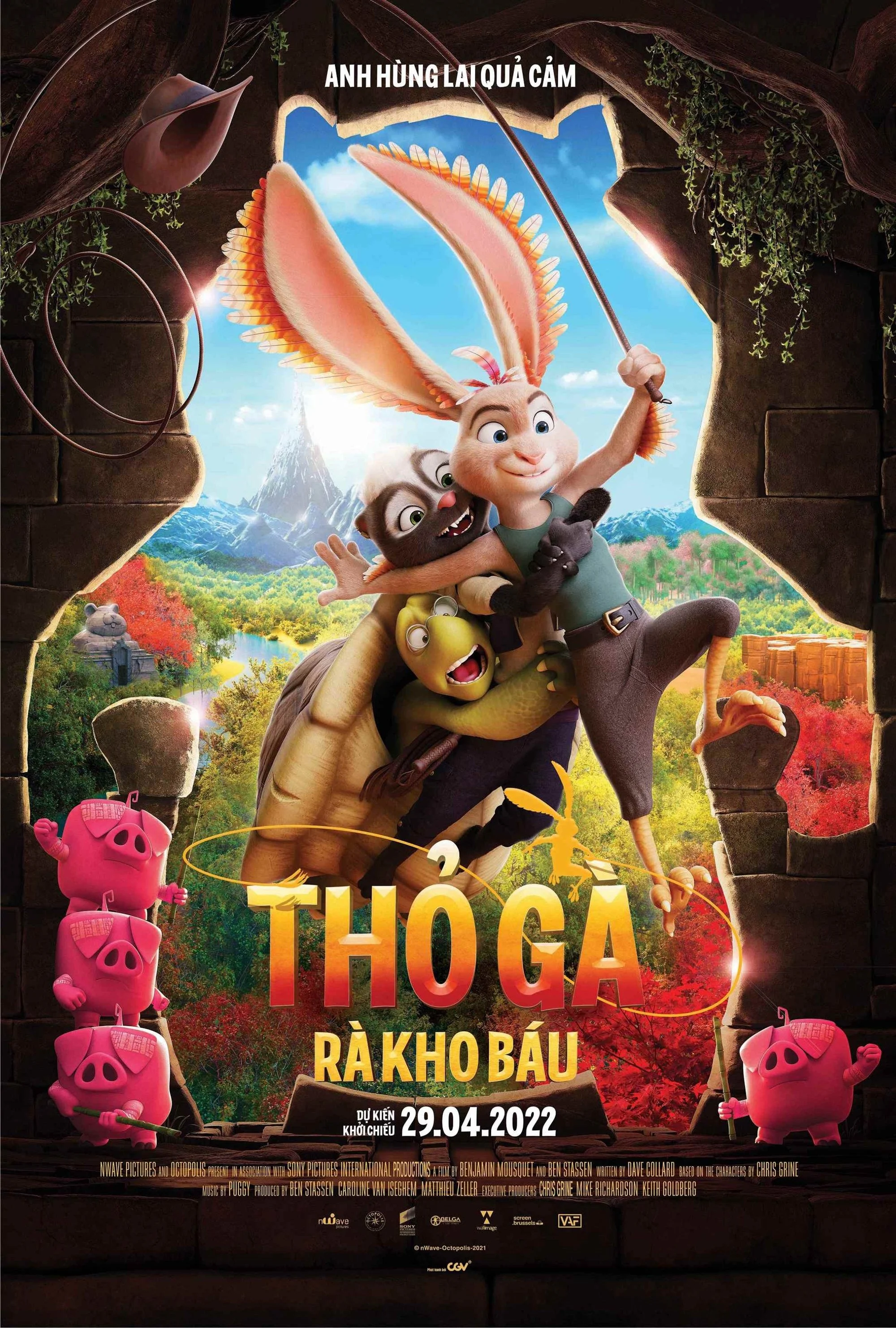Xem phim Thỏ Gà Rà Kho Báu - Full HD Vietsub
