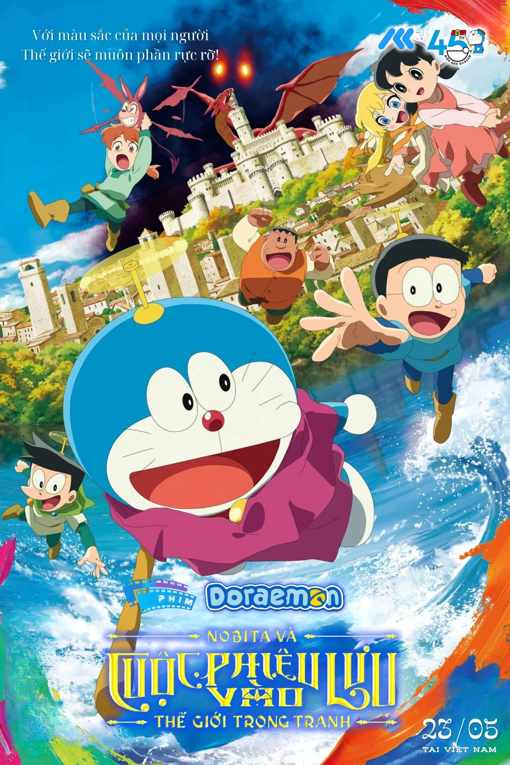 Xem phim Doraemon: Nobita Và Cuộc Phiêu Lưu Vào Thế Giới Trong Tranh - Full HD Vietsub