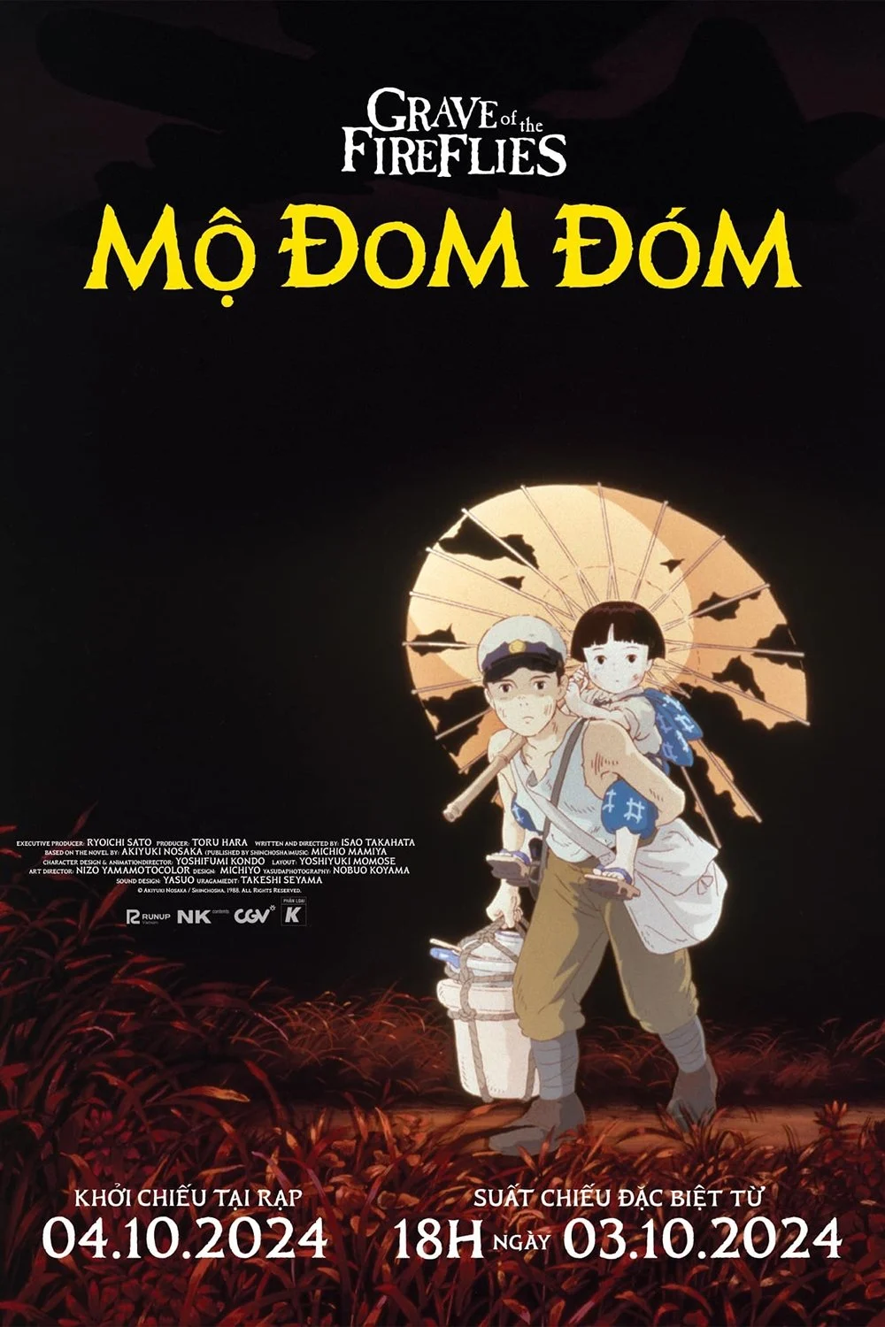 Xem phim Mộ Đom Đóm - Full HD Vietsub