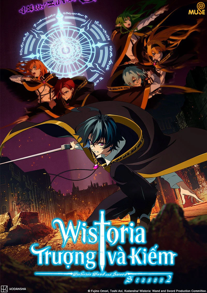 Xem phim Wistoria: Trượng và Kiếm (Phần 2) - Full HD Vietsub