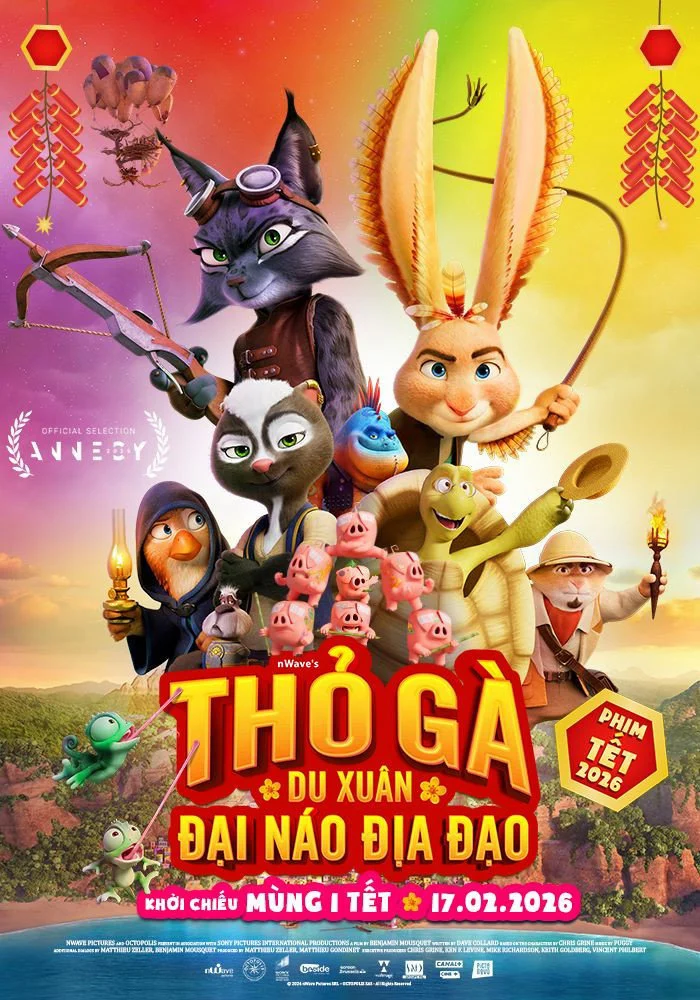 Xem phim Chickenhare and the Secret of the Groundhog - Full HD Vietsub
