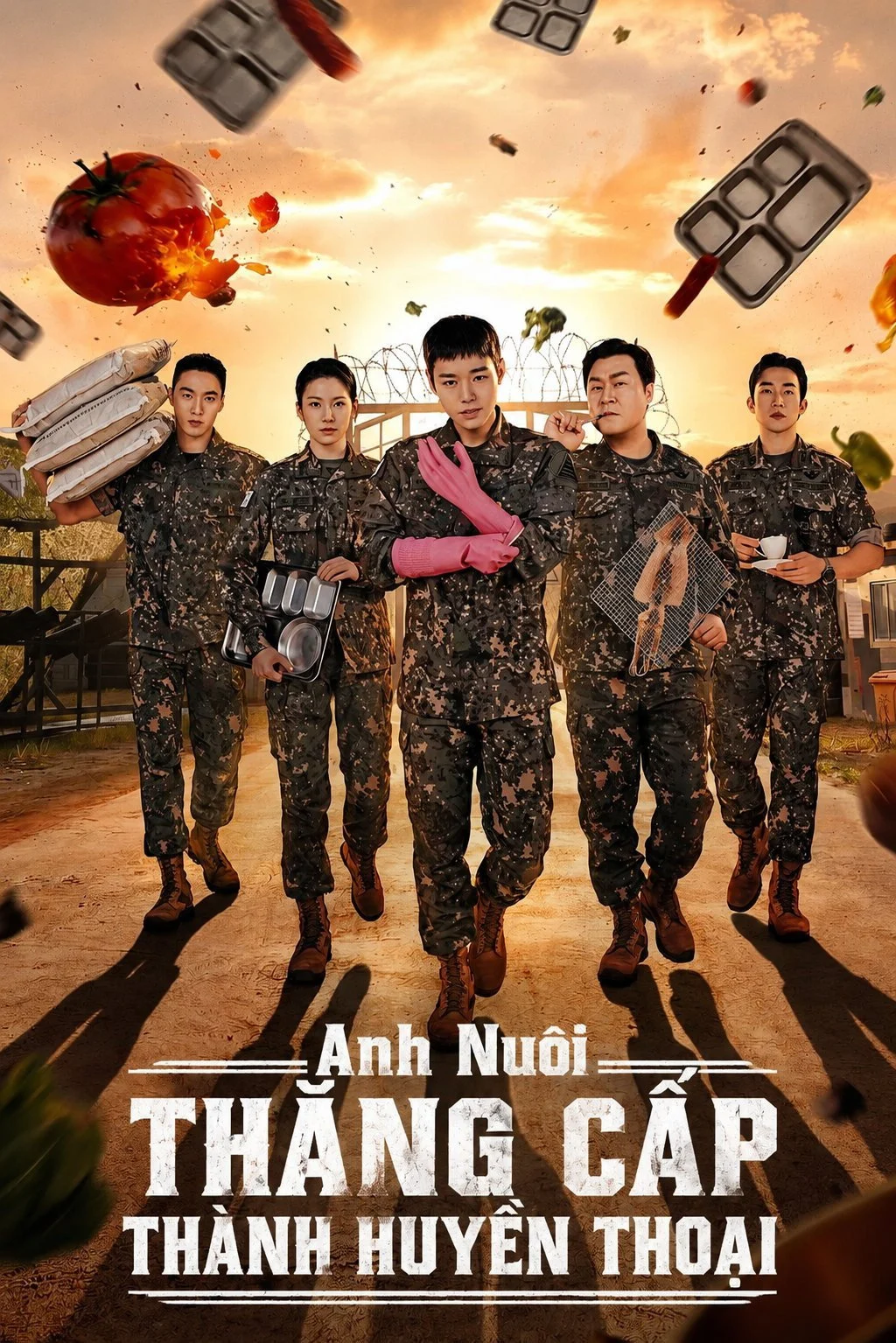 Xem phim Huyền Thoại Lính Bếp (Anh Nuôi – Thăng Cấp Thành Huyền Thoại) - Full HD Vietsub