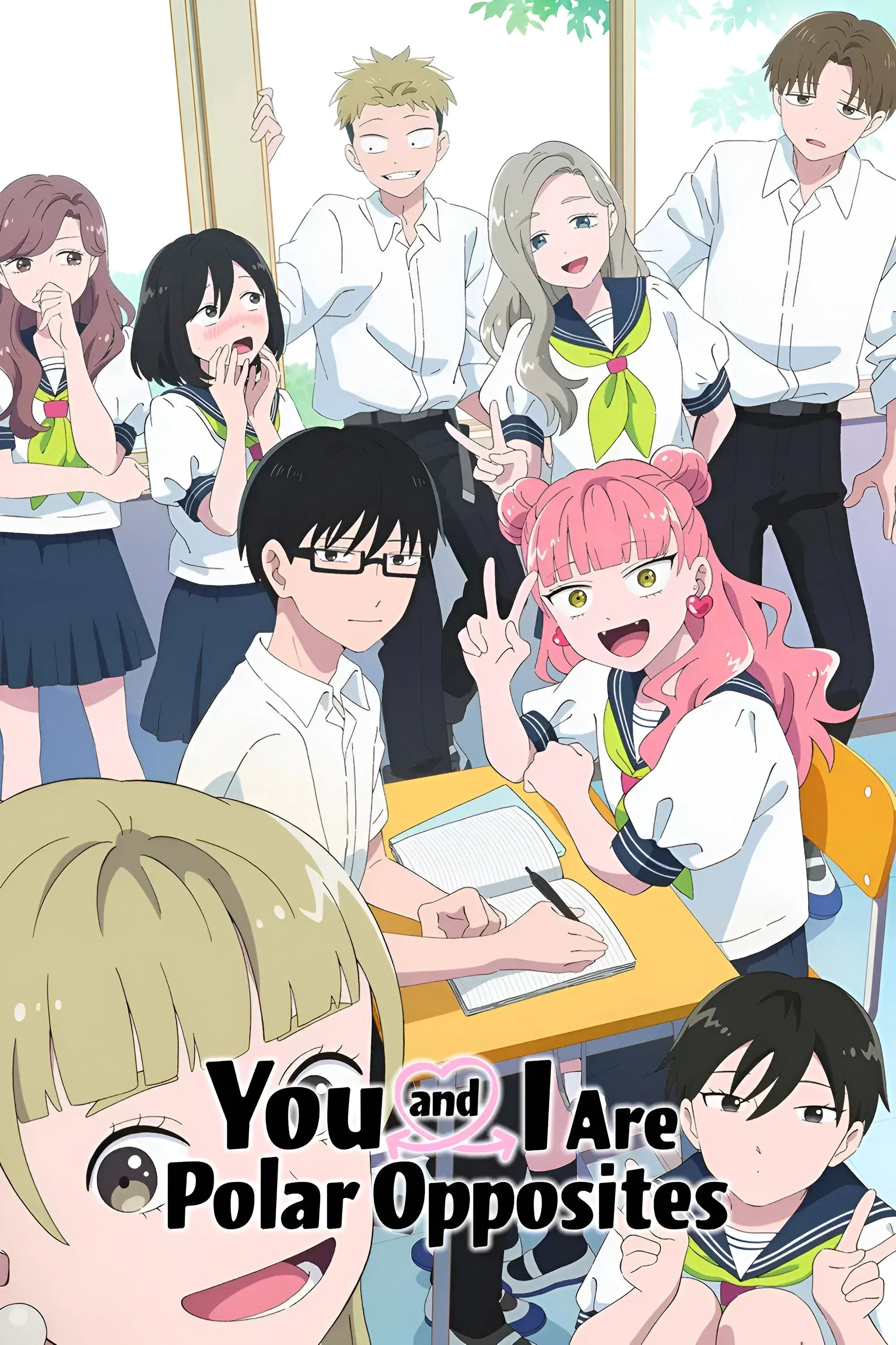 Xem phim Cậu Và Tớ Là Hai Thái Cực Đối Lập (Seihantai na Kimi to Boku) (Phần 2) - Full HD Vietsub